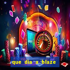 que dia a blaze paga o cashback